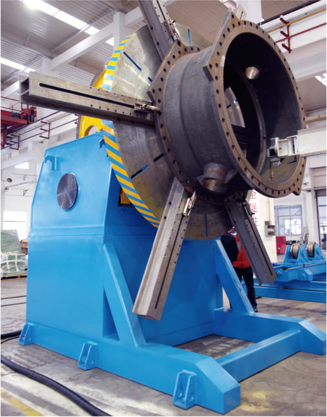 Compact Structure Rotating Pipe Welding Positioner Convenient Operation