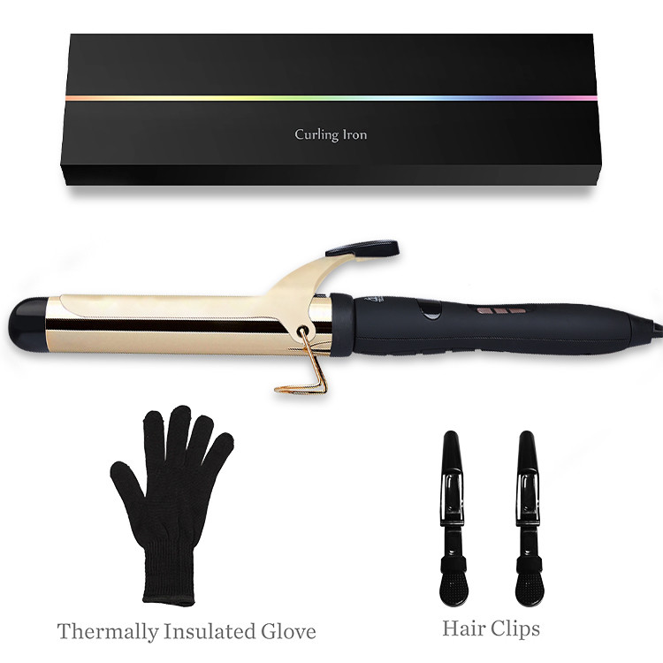 Tourmaline Titanium Fast Heating Curling Styling Tools Splint Portable Anti Scalding