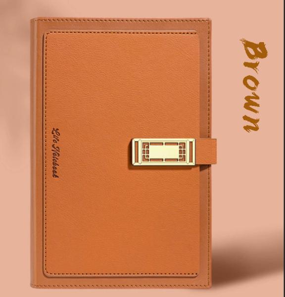 Quality Notebook business leather gift box set custom printable logo for sale