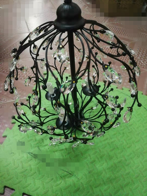 K9 Crystal Pendant Lights Hanging Lamps spherical Tree Leaf floral chandelier(WH-CI-120)