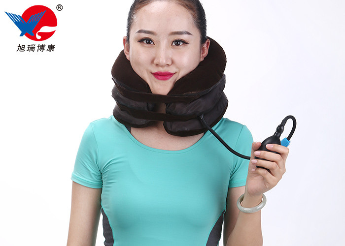 Velcro Protection Design Cervical Collar Neck Brace , Health Care Cervical Traction Collar