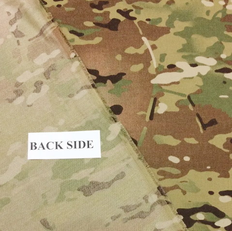 Woven Twill Camo Material Fabric Waterproof Multicam Nylon Cloth