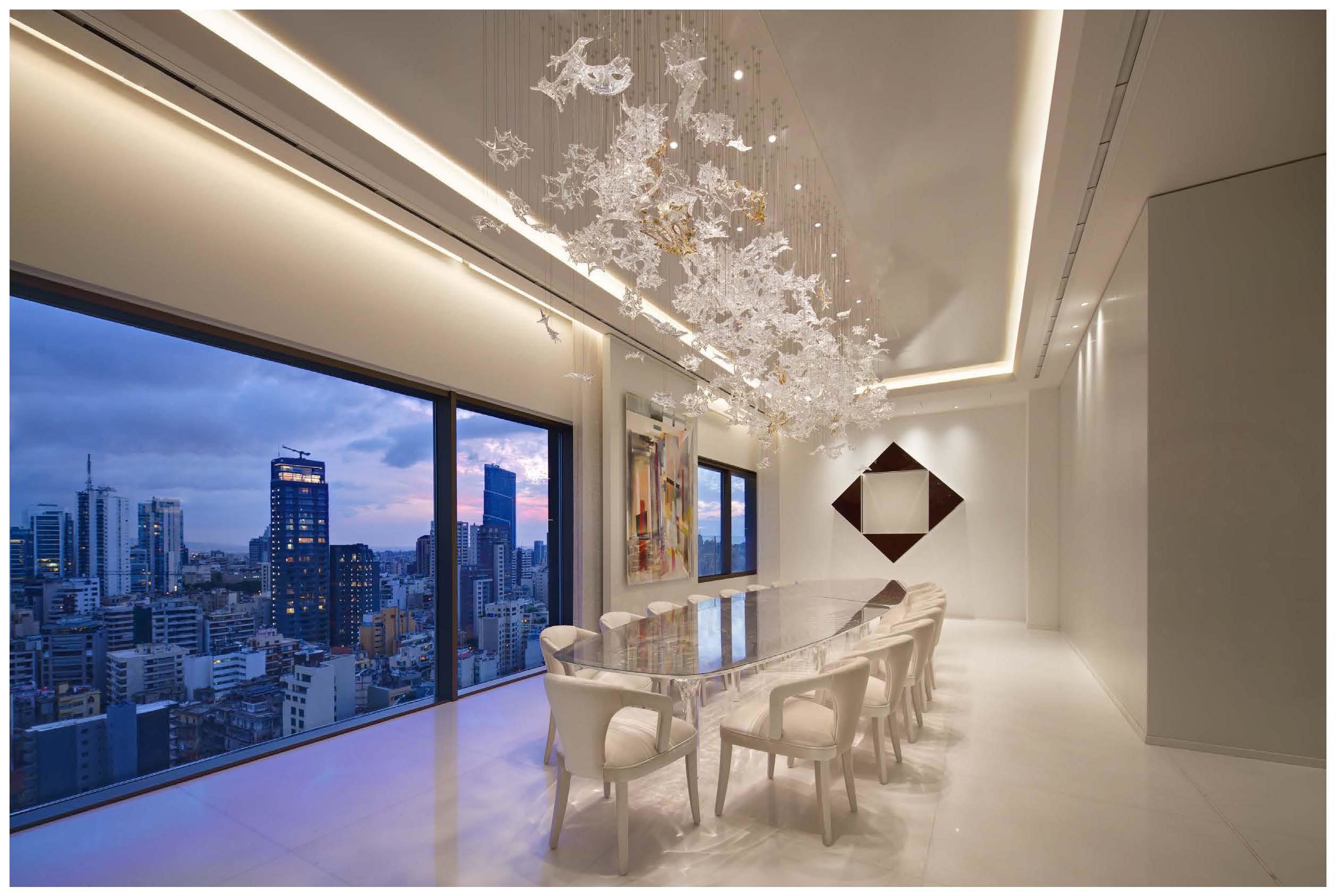 Creative Art Luxury Custom Led Chandelier For Hotel