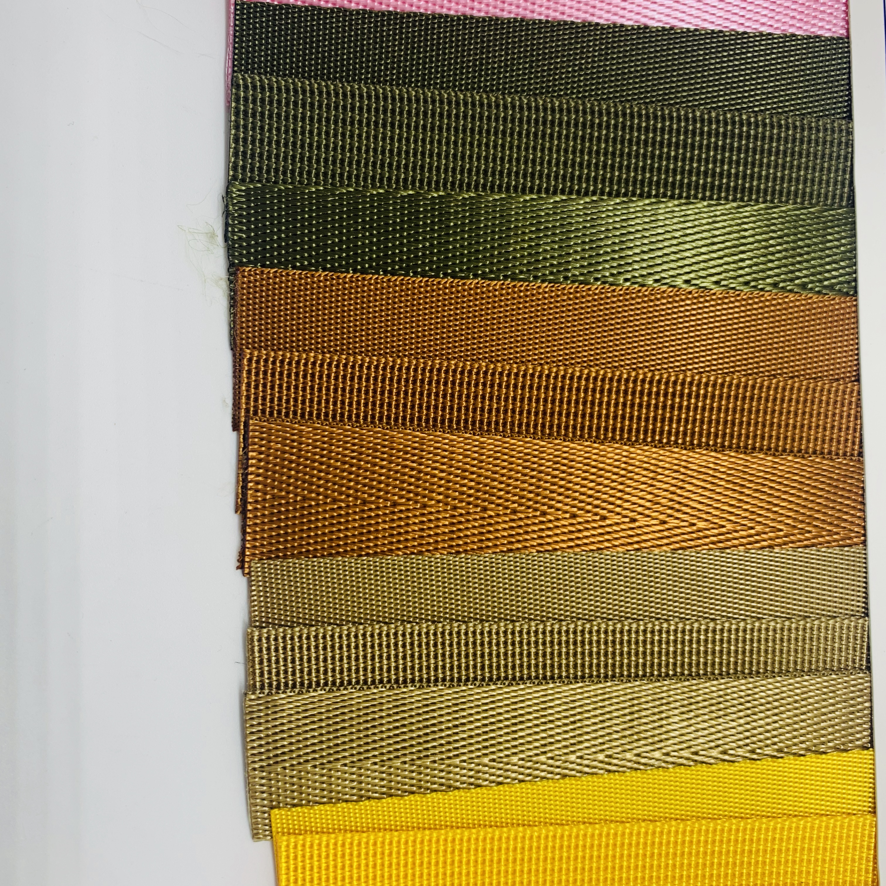 600D pp yarn High Quality Customized Logo Webbing Ribbon Webbing Polypropylene Webbing 100%