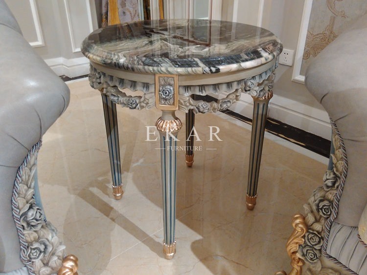 Round lamp table bed end table safe Italian furniture FC-133B