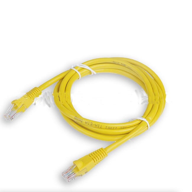 PVC Jacket 1Meter Cat5 Jumper Cable OEM ODM Network Jumper Cable