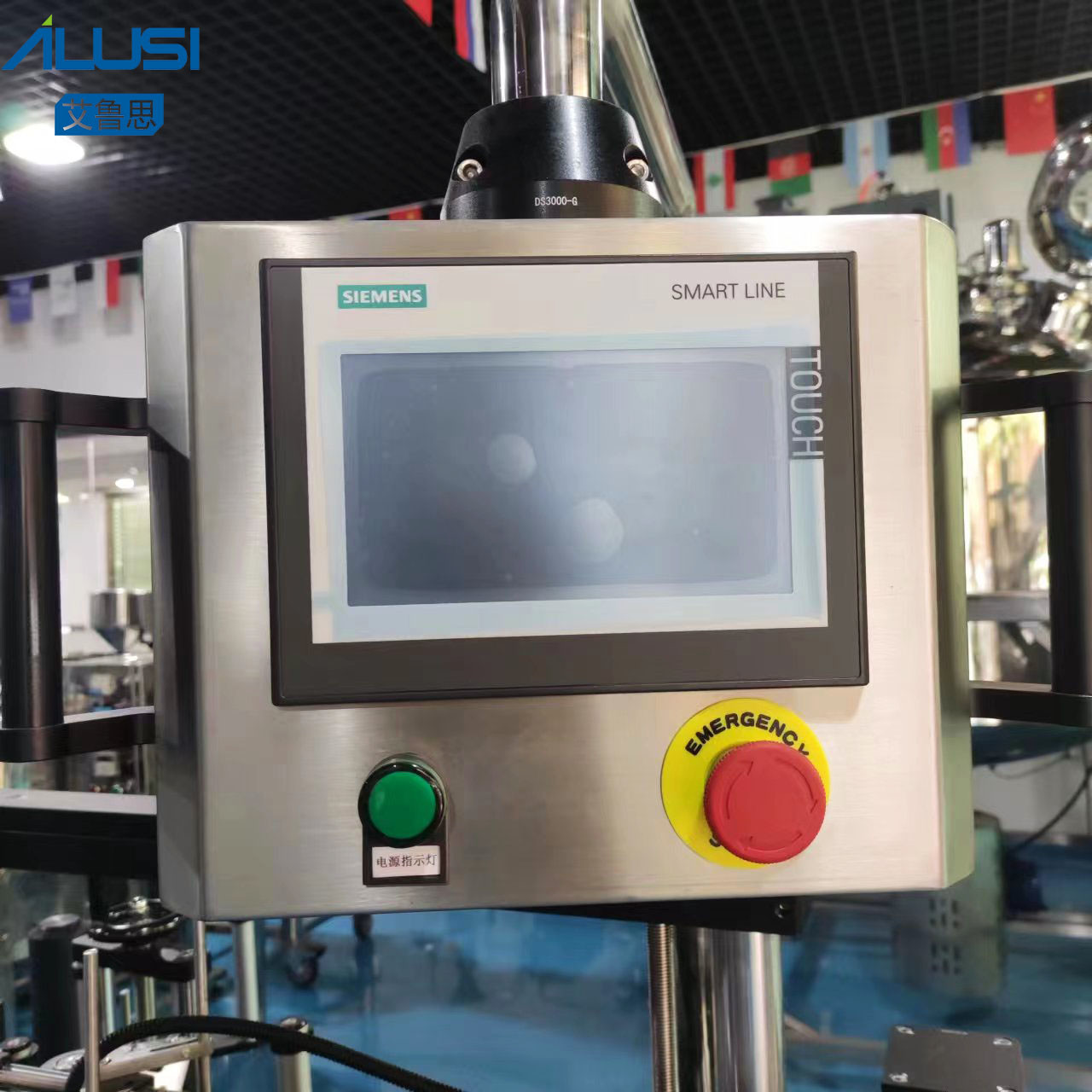 Double Side Flat Bottle Labeling Machine High Speed Pneumatic Automatic