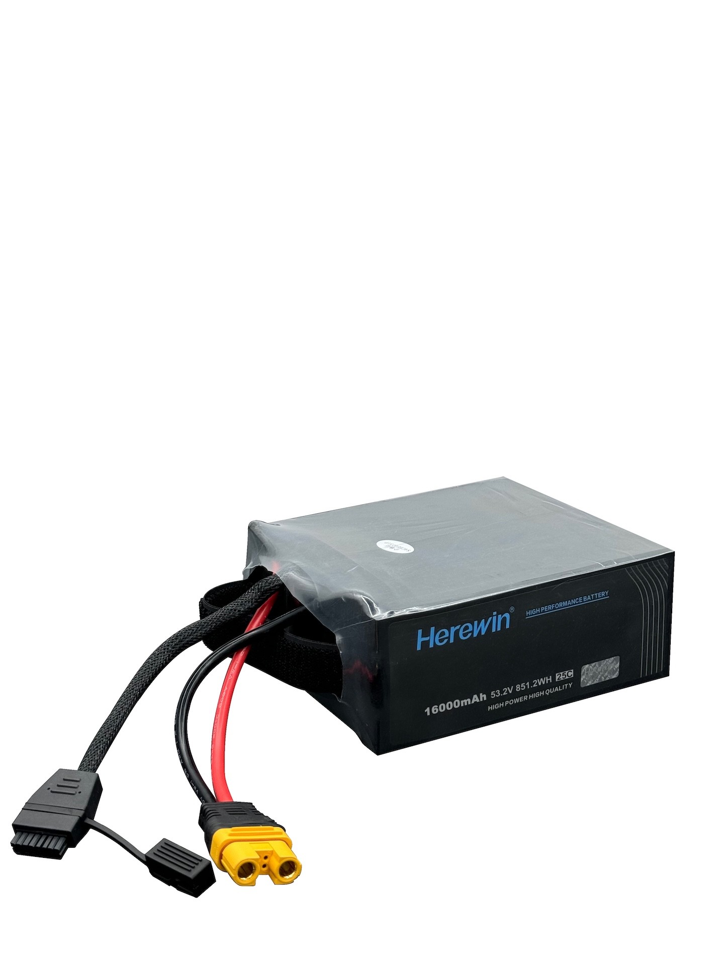 Herewin Battery 14S 53.2V 16000mAh Soft Pack 25C LiPo Battery For Drones