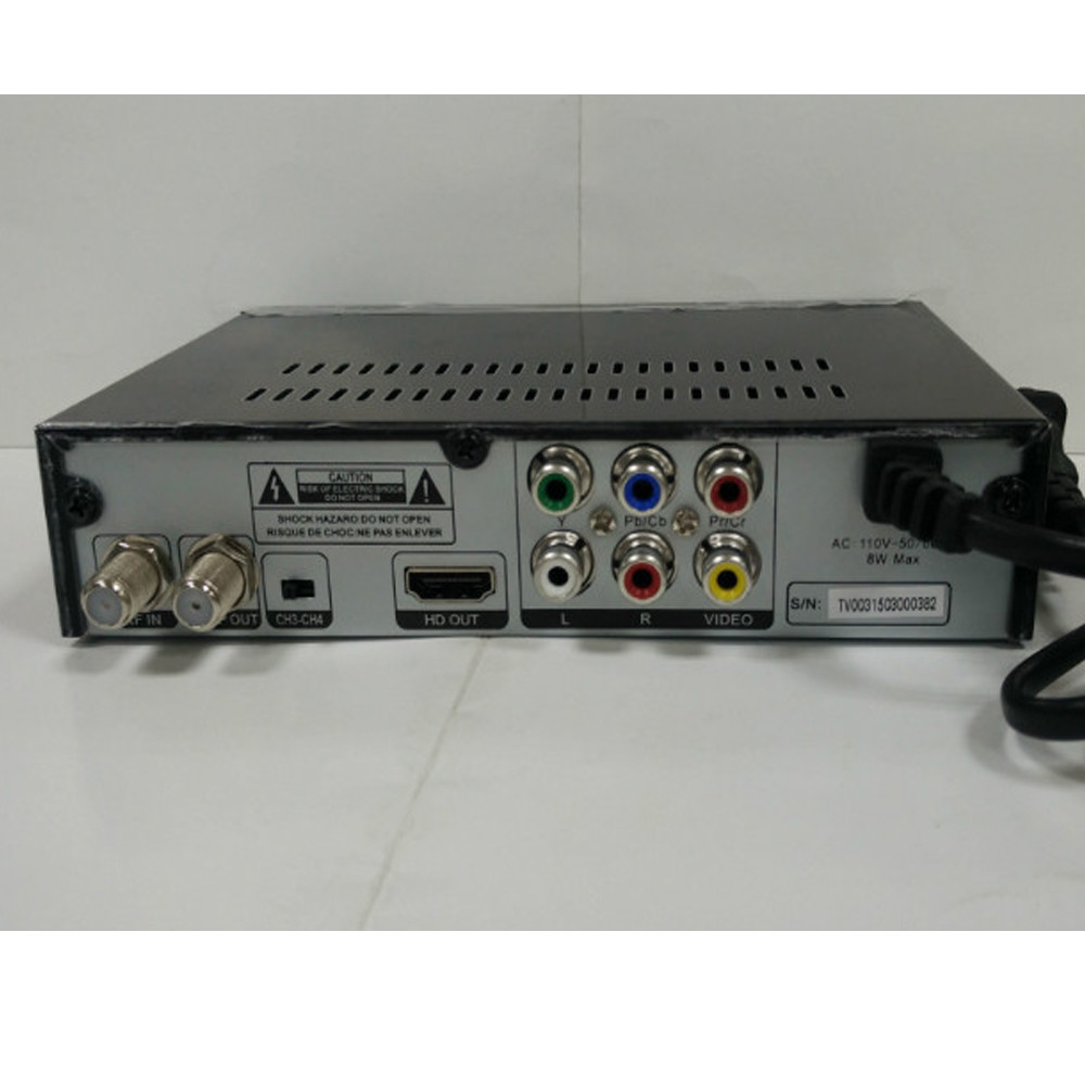 720*1080 MPEG4 ATSC Set Top Box ATSC130 Hdtv Dtv Digital Converter Box
