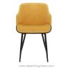Buy cheap Wood Painted 83cm 50cm Metal Upholstered Dining Chair For Hotel Kitchen from wholesalers