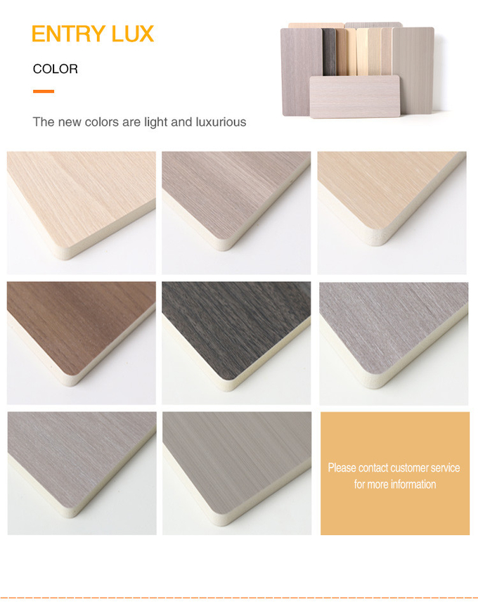 Wood Grain Bamboo Charcoal Wall Board Wood Veneers 5mm 8mm
