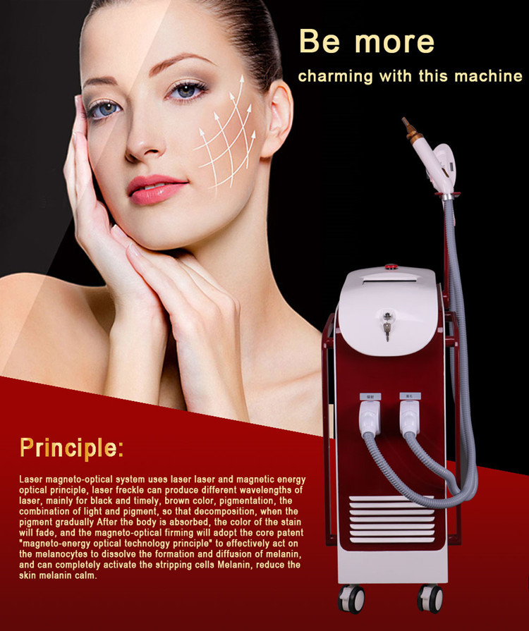2 In 1 Hair Removal Picosecond Laser Machine 755nm Skin Rejuvenation