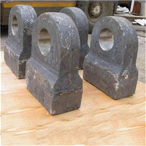 High Chromium Cast Manganese Steel Composite Hammer Head Crusher Wear Parts