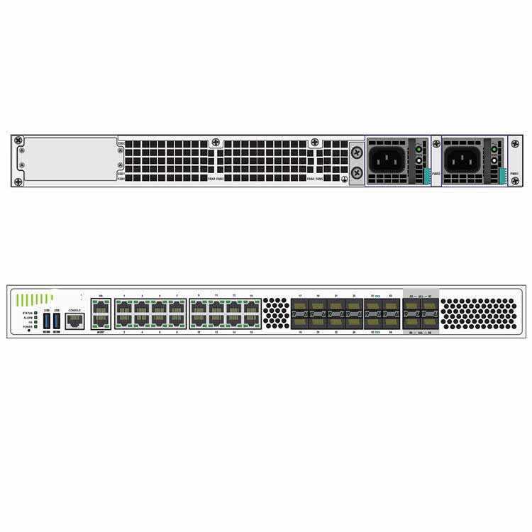 Original New FG-101F Security Appliance Fortinet FortiGate-101F 20xGE-RJ45 Ports Firewall