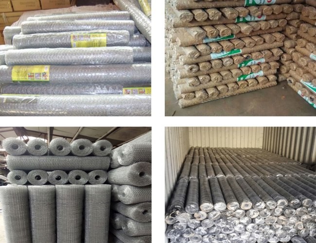 4 Inch Hexgonal Wire Mesh Galvanized Hex Netting For Poultry