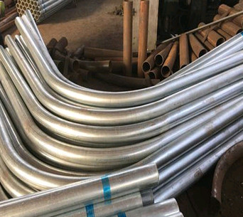 ASME B16.9 Galvanized Long Radius Bends , 48inch 180 Degree Pipe Bend