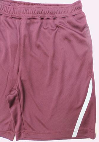 Knee Length Active Dye 140gsm Fabric Mens Soccer Shorts Solid Color