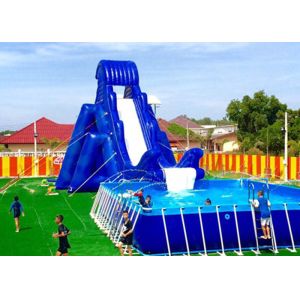 Durable Giant Inflatable Slide For Water Park Amusement Games