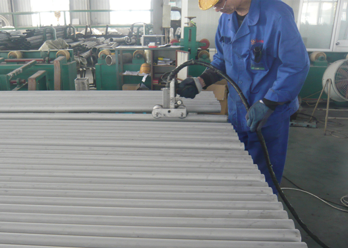 TP304 Series / ASTM  Seamless Stainless Steel Seamless Pipe Pickling And Annealing