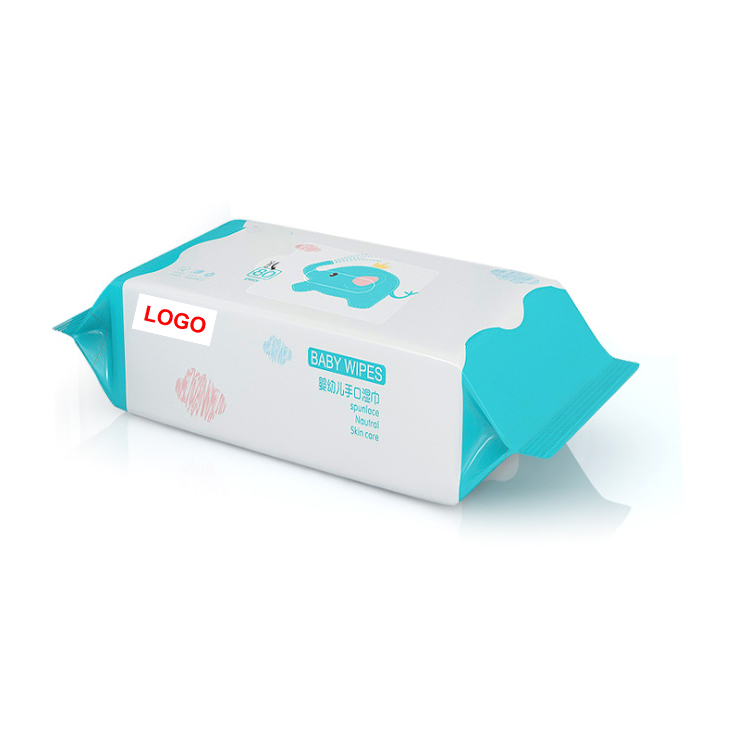 Natural Cotton Sensitive Bio Secret Baby Wet Wipes 80PCS Bags for Baby Skin Cleaning