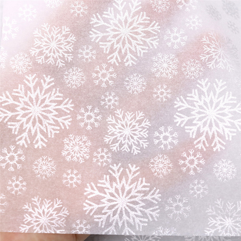 Floral Foil Tissue Paper For Packing Eco Friendly Compostable