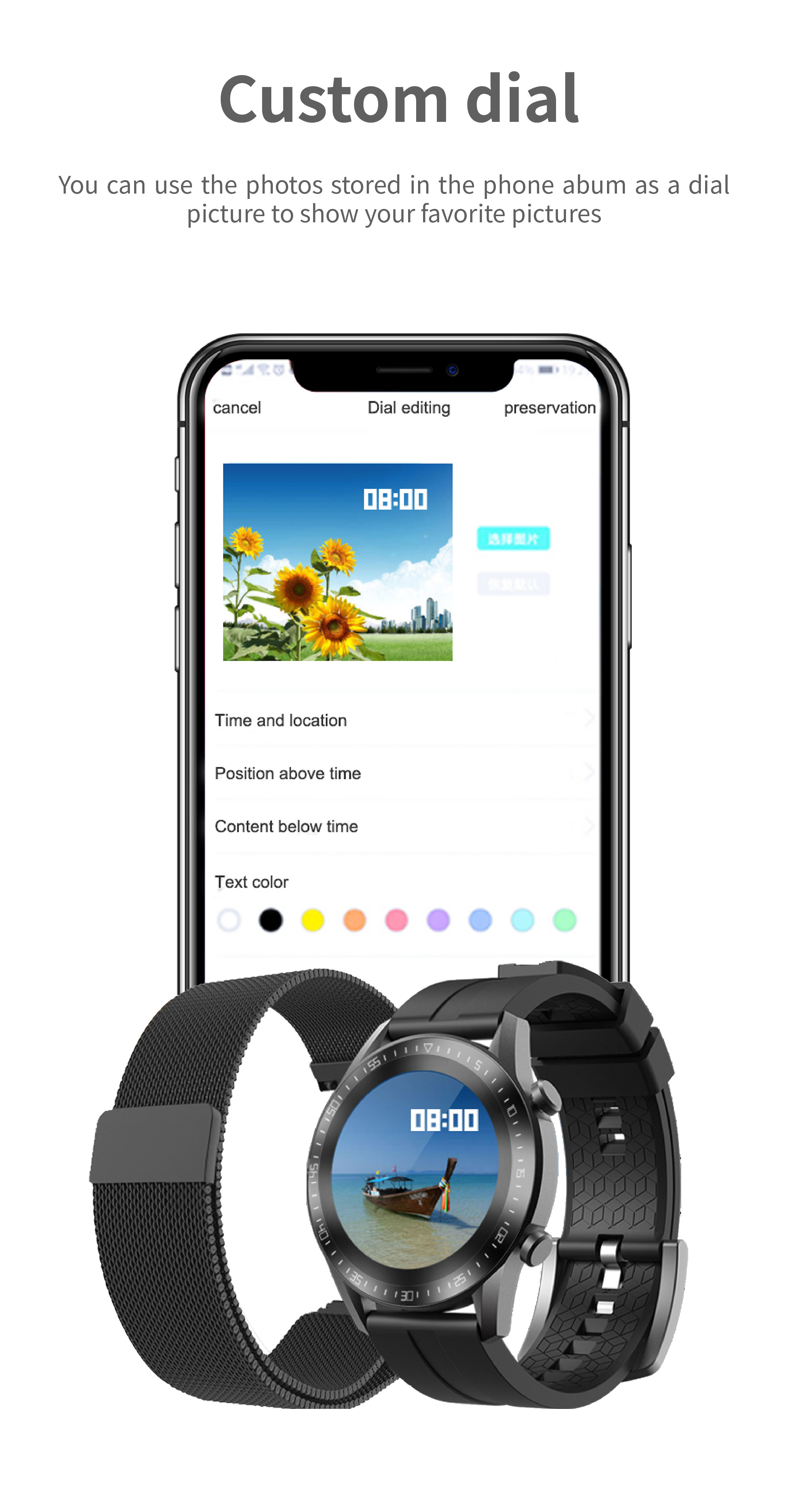 H53 Smartwatch NFC Full Touch Screen Waterproof Electronic GT2 Fitness Bands For Children