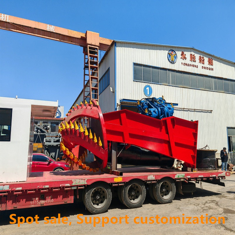 660kW 8 Inch Small Dredger For Environmental Protection Of Urban River Dredging
