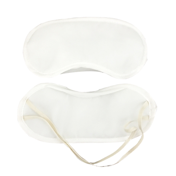 Polyester 3D Sleeping Eye Mask Silk Screen Imprint Blackout Eye Covers