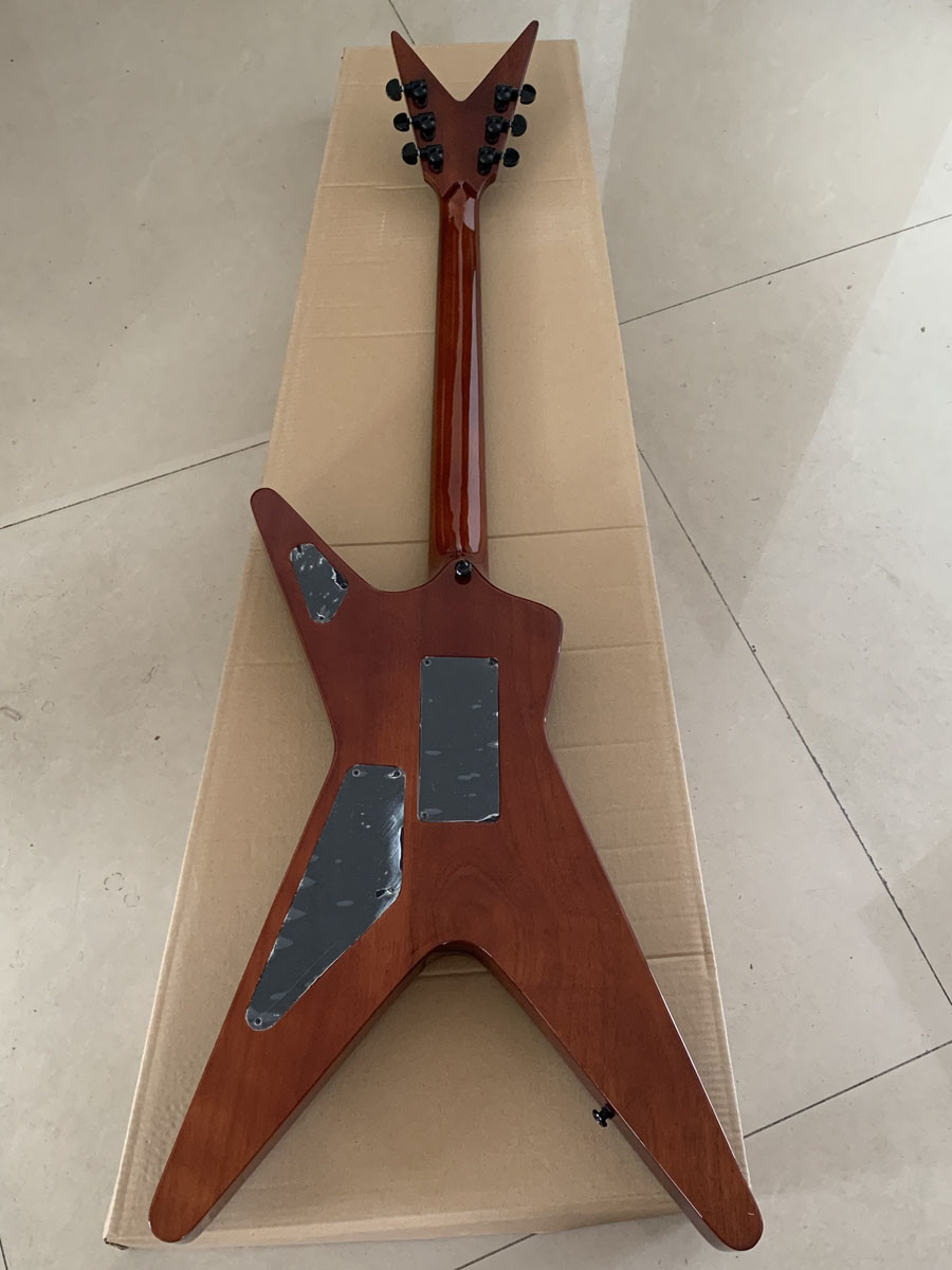 Custom Vintage Electric Guitar in Blue Color