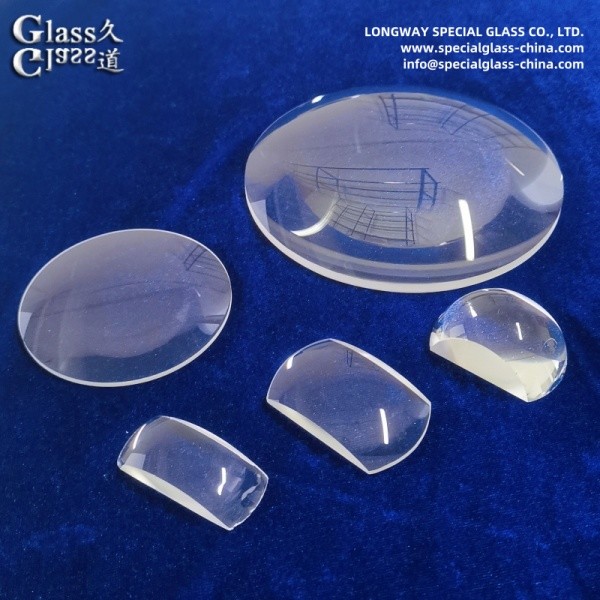 Large Optical Glass Magnifying Convex Lens For Scientific Research And Inspection