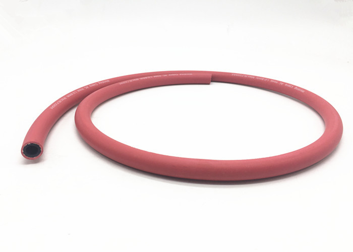 Two Layers Polyester Fiber Braided Air Hose With Green Yellow Red Color