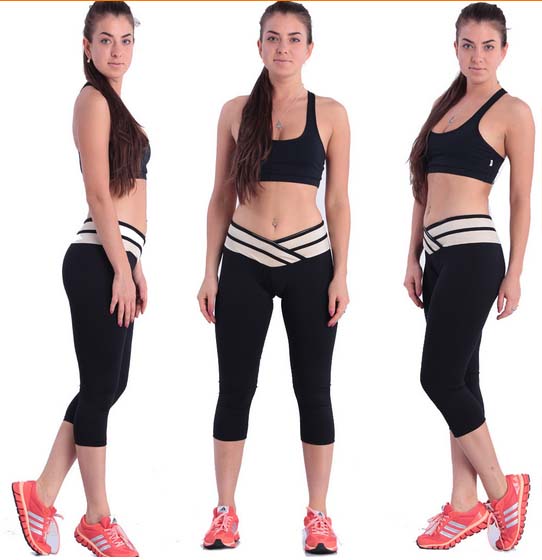 Women's Yoga Pants Slimming Sports Pant White Yoga Pant Gym Pants Girdle Pants