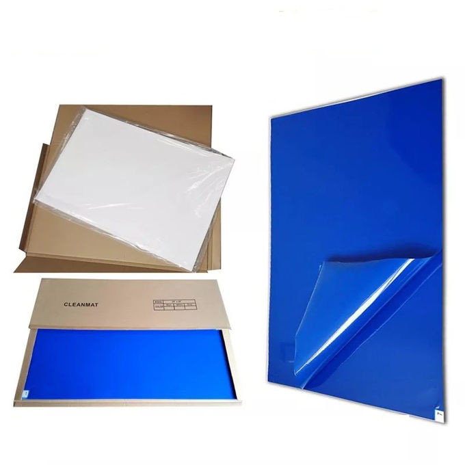 Adhesive Floor Cleaning Basketball Sticky Mat Floor Tacky Mat Cleanroom 30 layers
