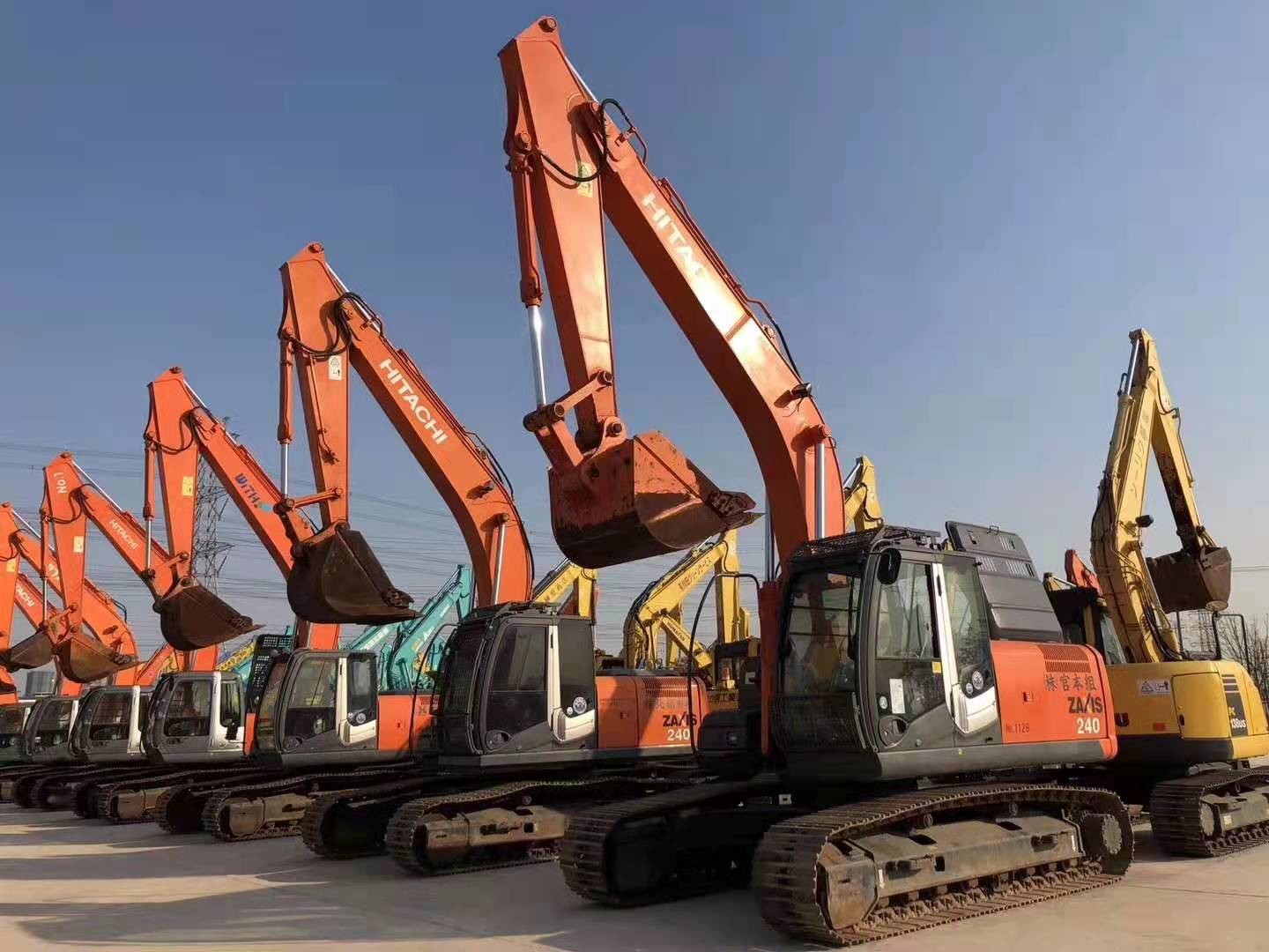 Second Hand ZX200-6 20T Hitachi Construction Machinery