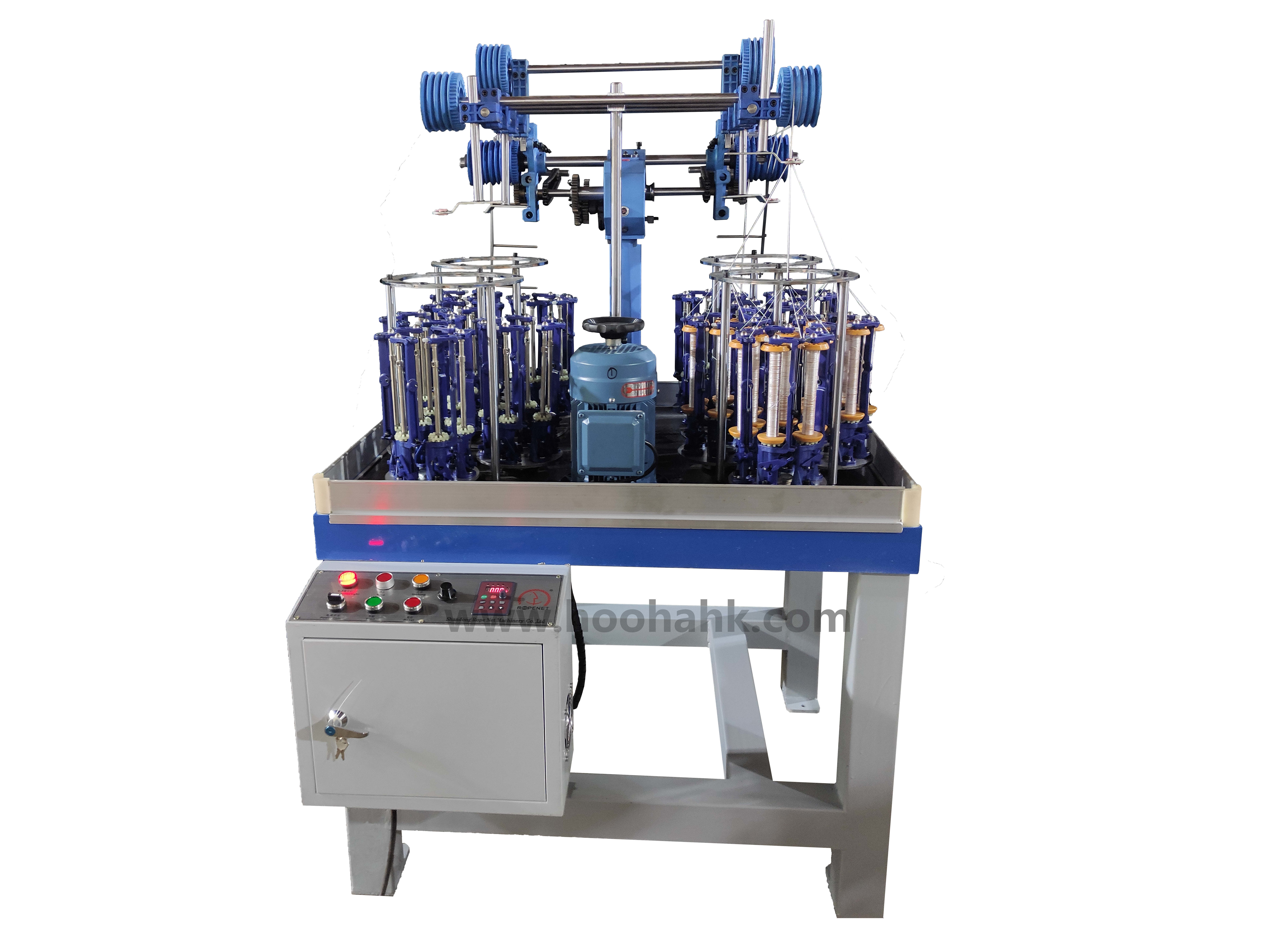Auto Stop Motion 3 Strands Cable Braiding Machine High Speed Twisting