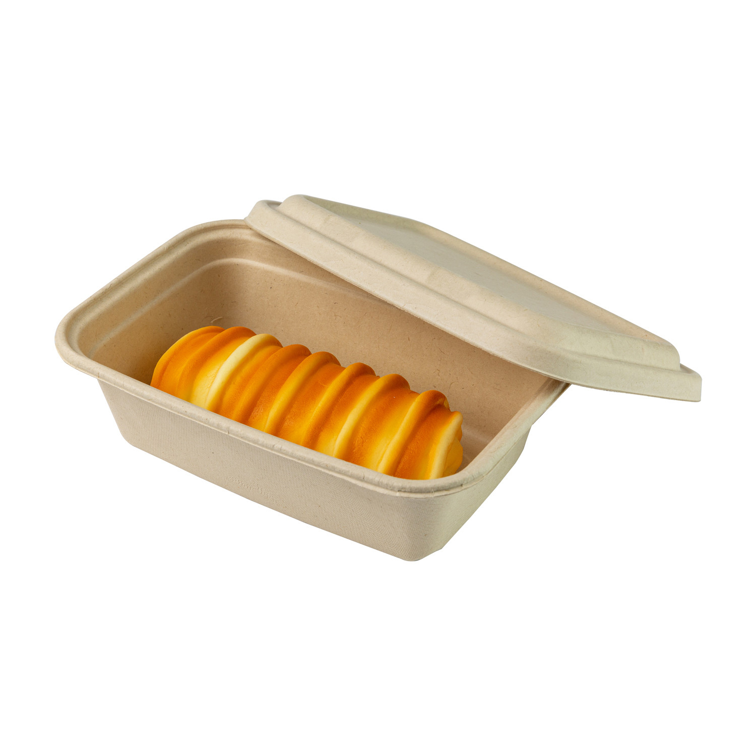 Factory 100% Biodegradable Compostable Bagasse Pulp Packaging Food Container