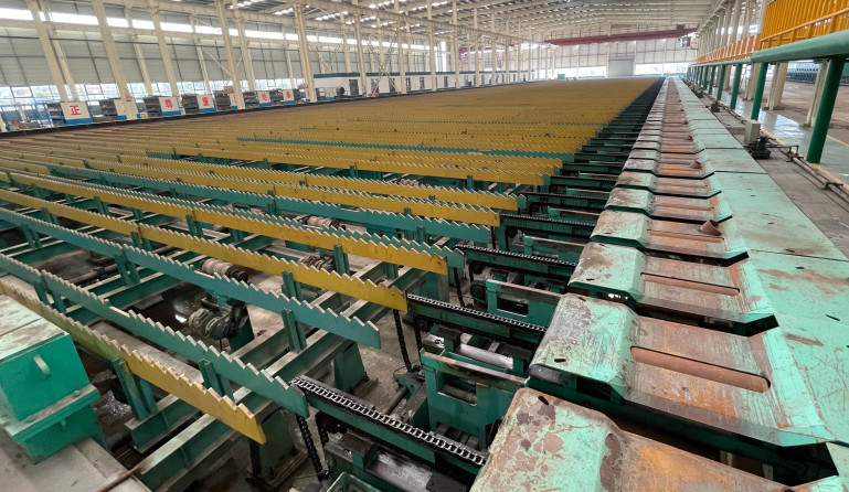 Fully Automatic 120x10m Walking Beam Cooling Beds