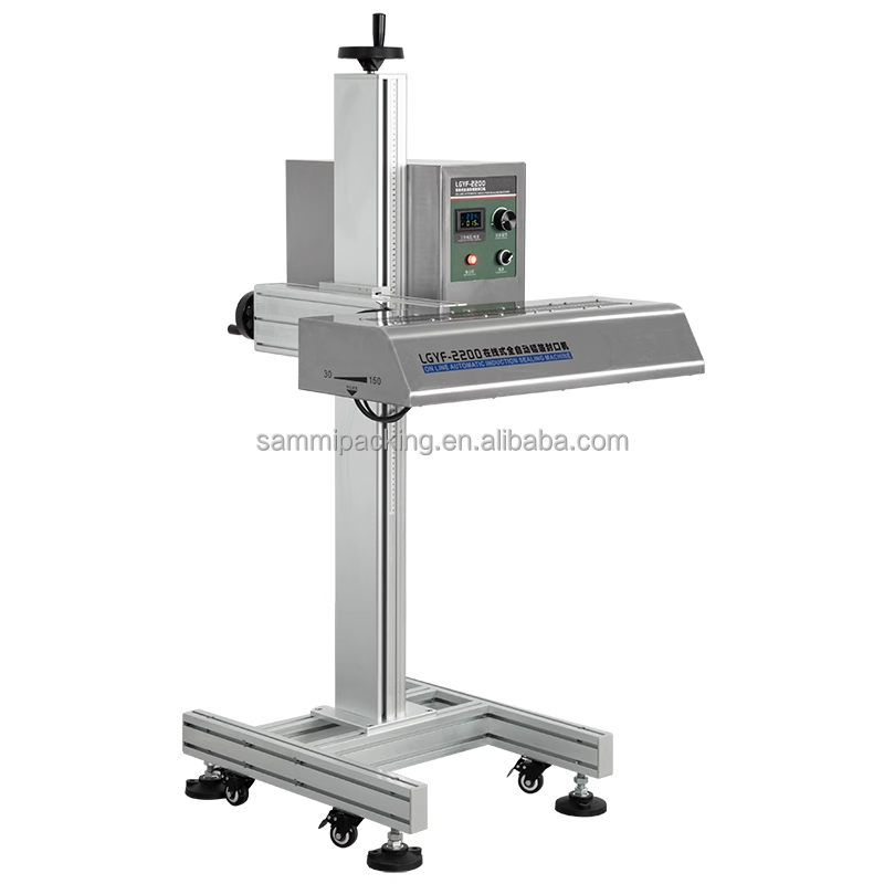 Continuous Electromagnetic Induction Sealer For PET Bottle Caps And Aluminium Foil