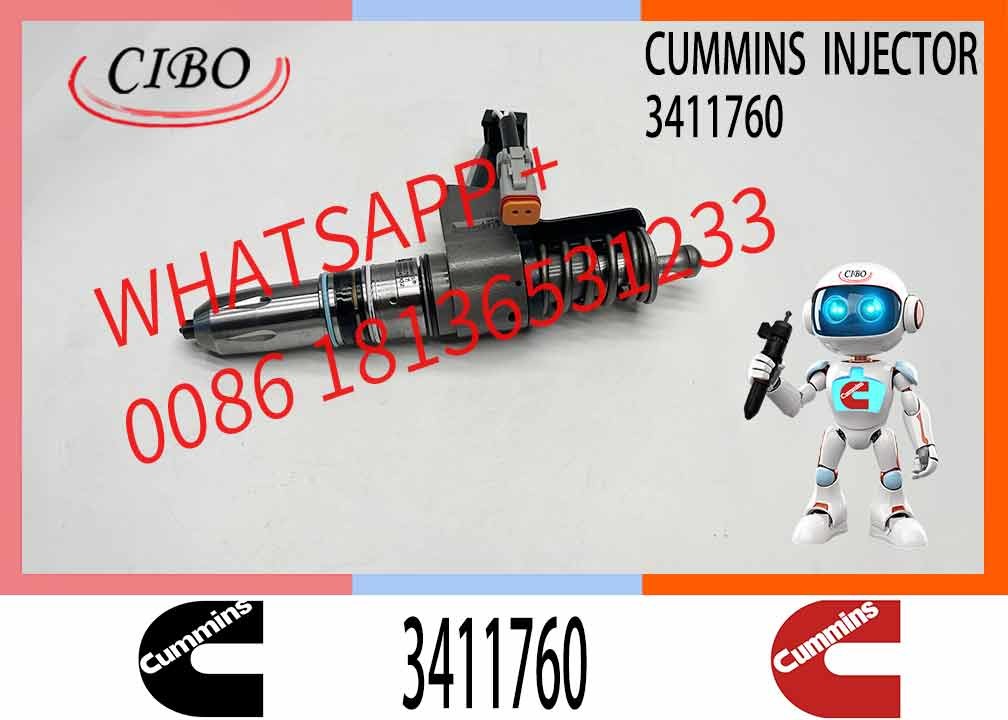 N14 ISM11 QSM11 M11 Auto Engine Fuel System Fuel Injector 3411766 3411753 3411760 for cummins