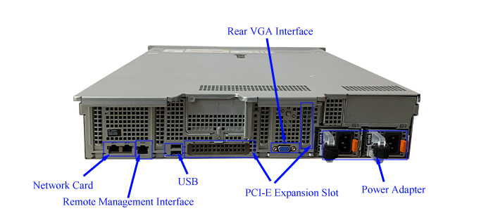 Stock Refurbished PowerEdge R730 Win Web Server PC Intel Xeon CPU 2U Media Rack Server