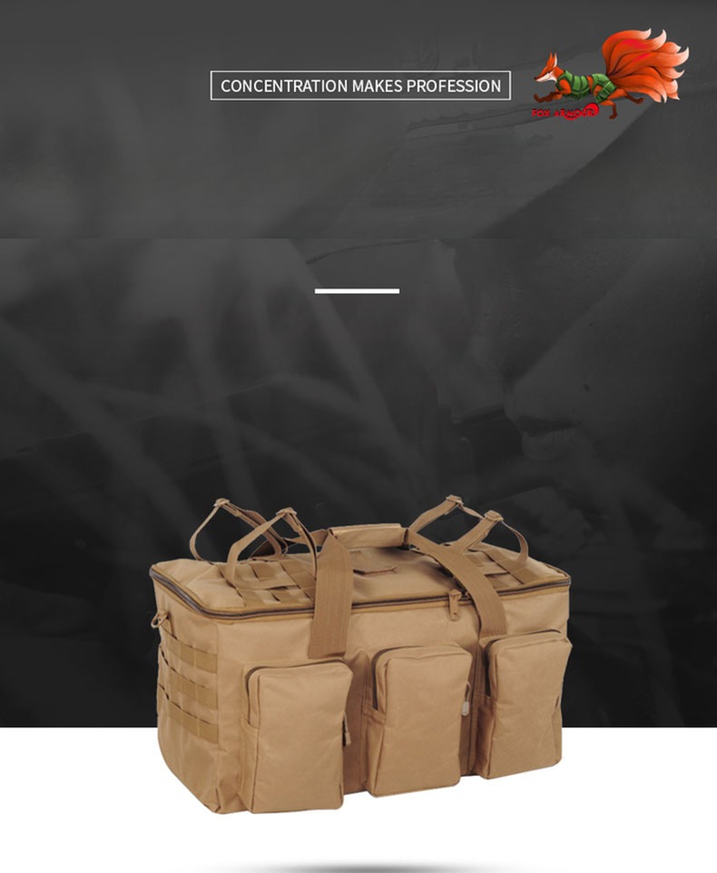 Outdoor Waterproof Oxford Backpack for Camping Fishing and Picnic Multi-purpose Design