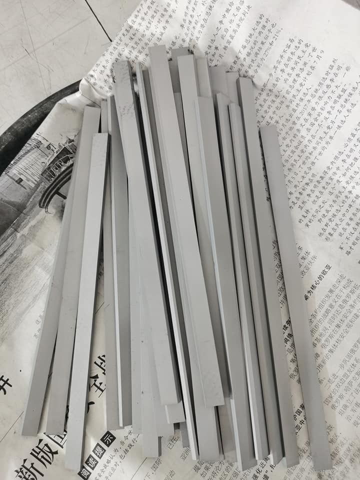 K10 K20 High Strength Cemented Carbide Tungsten Carbide Sheet Plate Strip