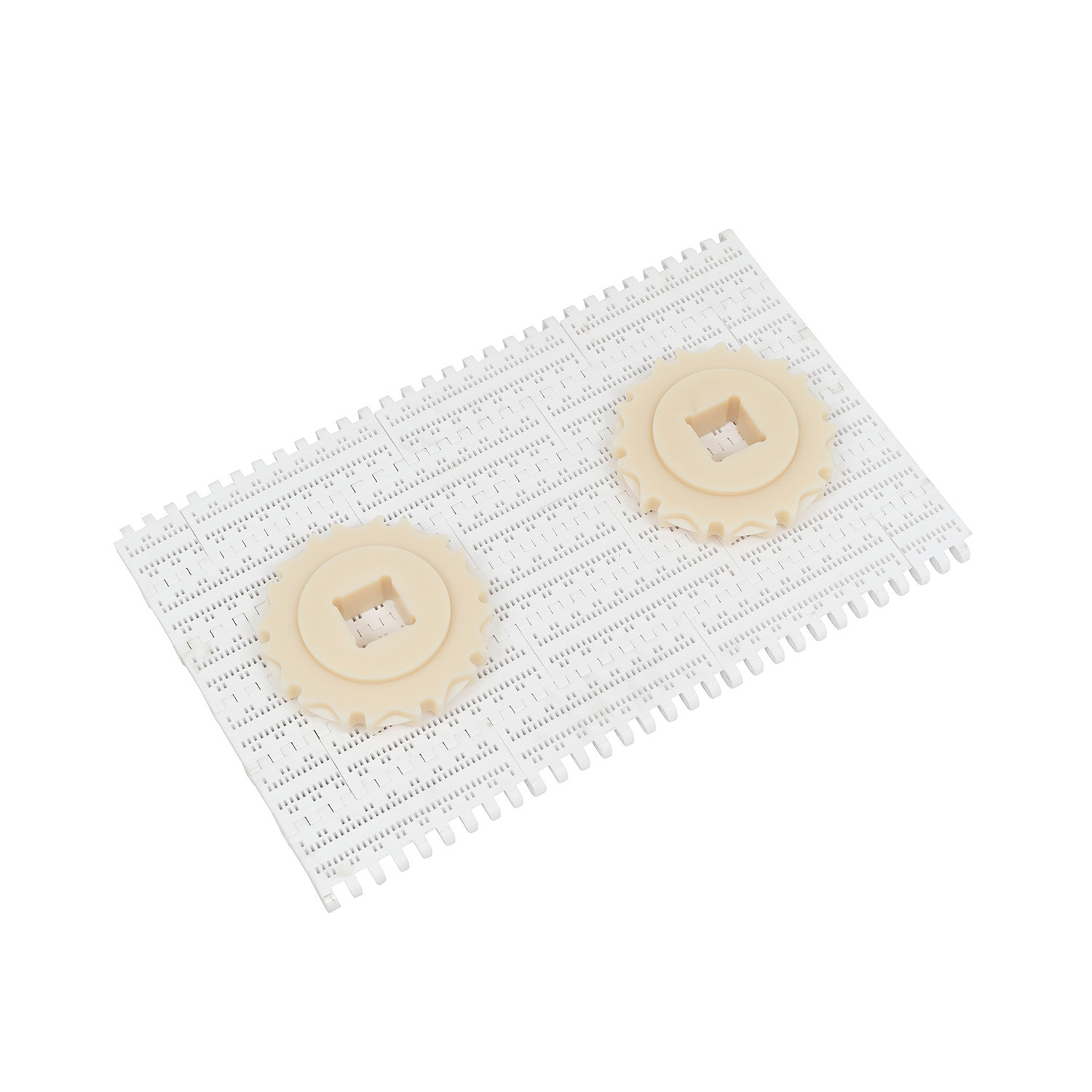 Plastic Modular Belt for Food and Glass Machinery with Customizable Options