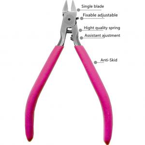 China 5 Plastic Cutting Pliers Nippers Single Cutting Edge Arts Crafts Industrial Grade on sale