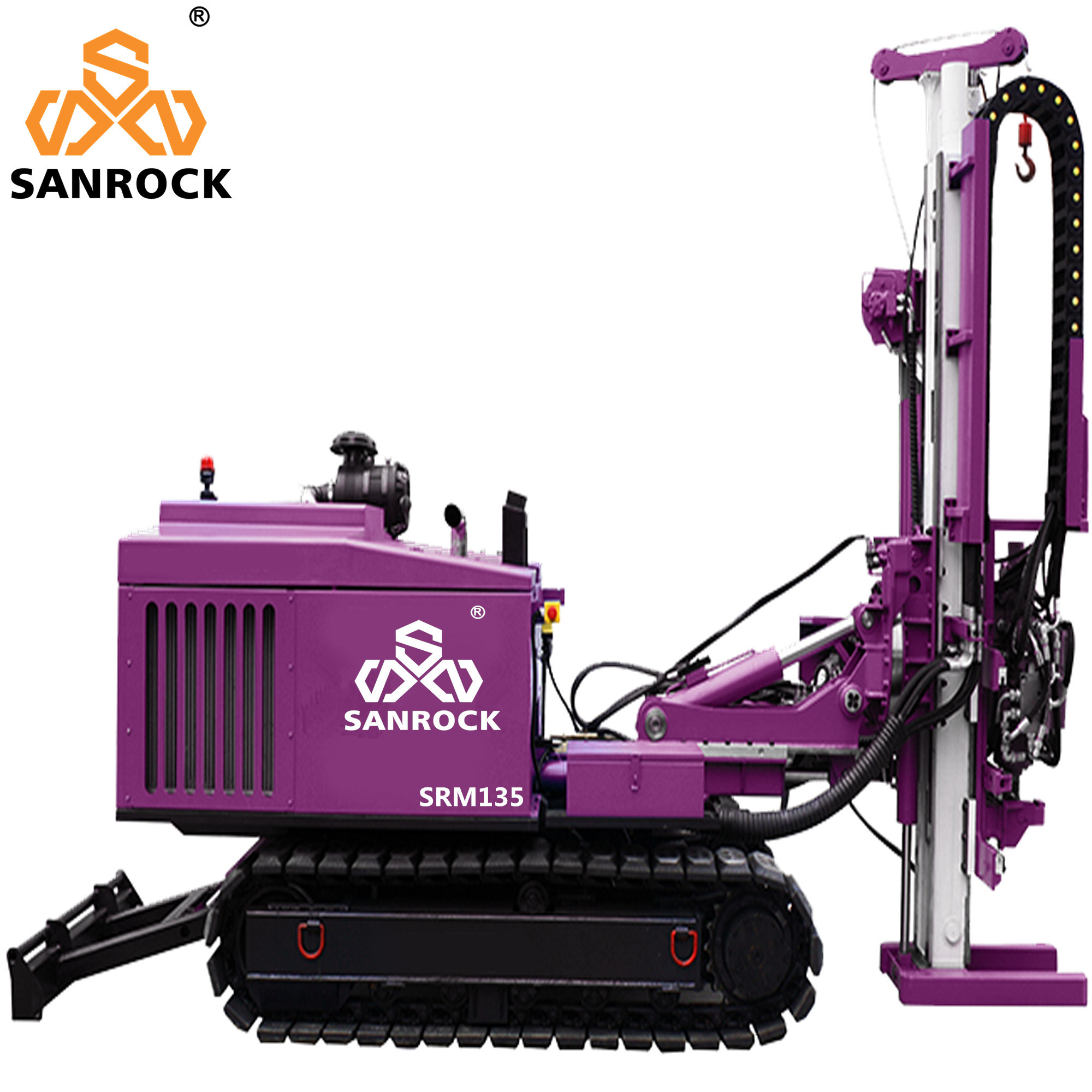 Hydraulic Soil Investigation Drilling Rig Crawler Core Sampleing Drilling Rig Machine