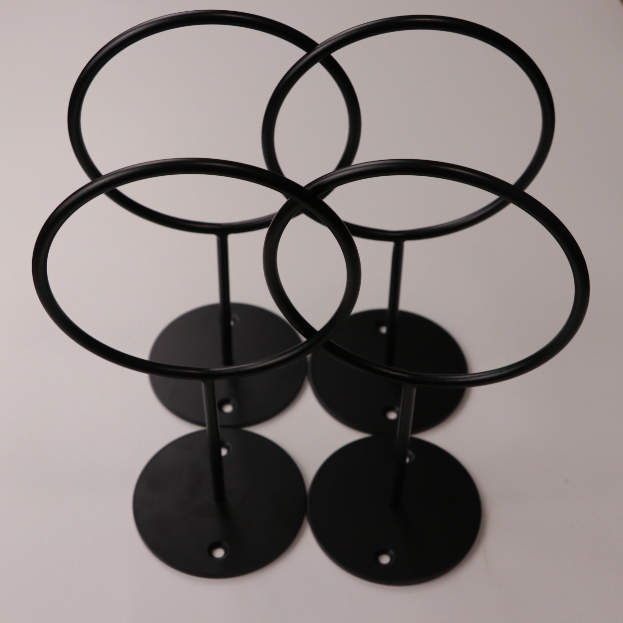 Powder Coated Steel Ball Holder Wall Mount Display Rack Storage for Soccer and Basketball