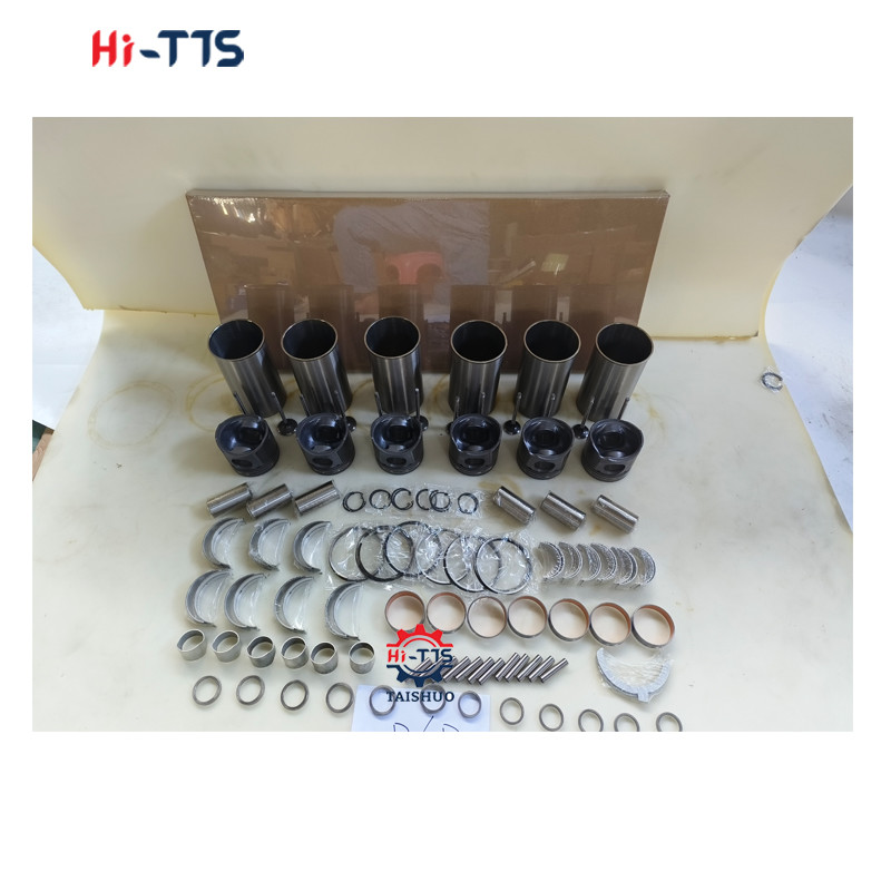 D6D Cylinder Liner Kit 0450-1365 2046-0011 2089-0422 Engine Rebuild Kits For Diesel Engine Parts