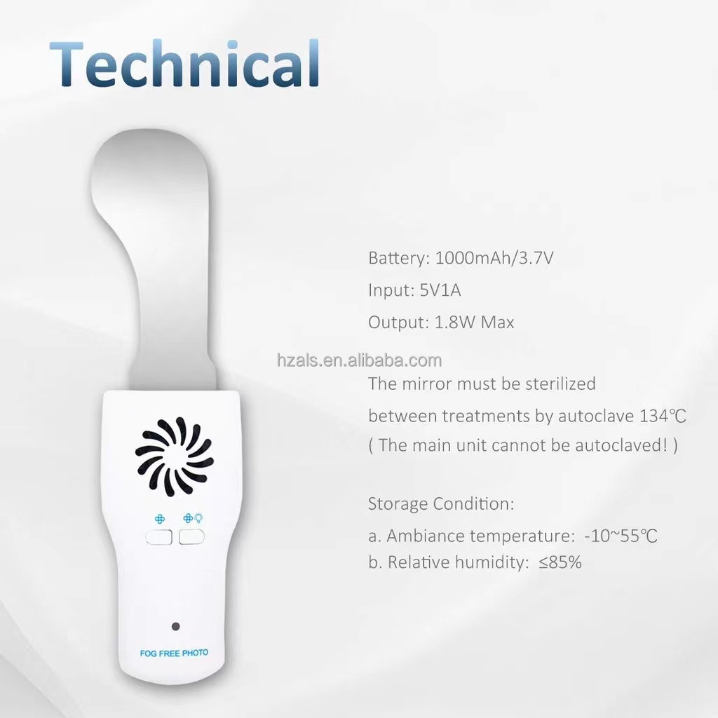 1 Year Shelf Life 2024 Dental Orthodontic LED Photography Defogging Photo Mirror Oral Dental Instrument for Adult or Children