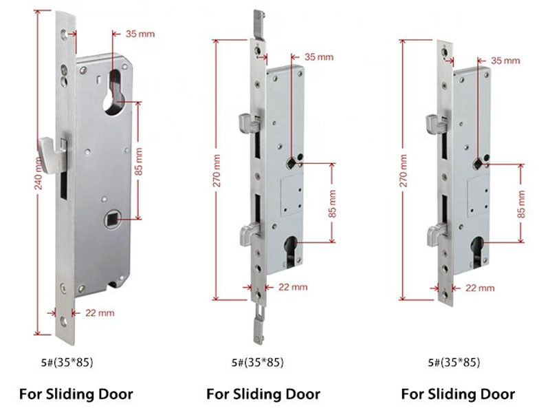 Bedroom 50mm App Controlled Door Locks Password 4x AA