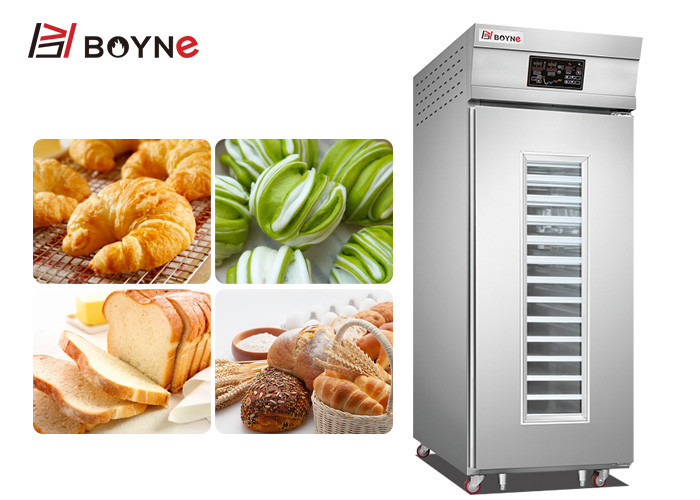 Commercial Fermentation Equipment Movable Electric Stainless Steel 18/36 Trays Freezing Retard Proofer